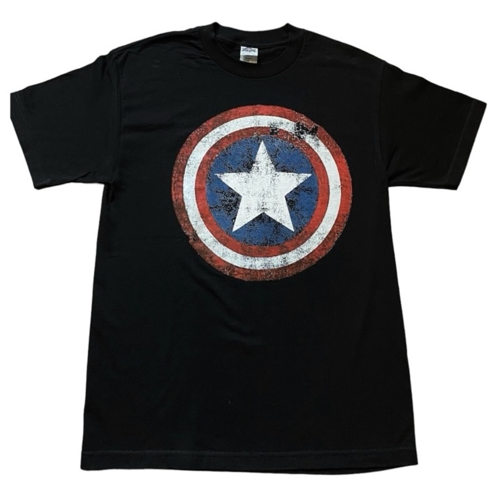Alstyle Black Short Sleeve Tee with Iconic Graphic